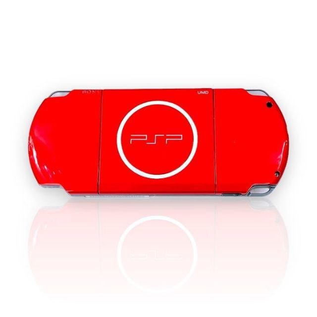 箱説付 極美品 PSP-3000 本体 赤 レッド RED 完品 純正 ゲーム機