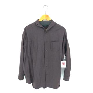 オータ(ohta)のohta(オオタ) dark brown wide shirts レディース(シャツ/ブラウス(長袖/七分))