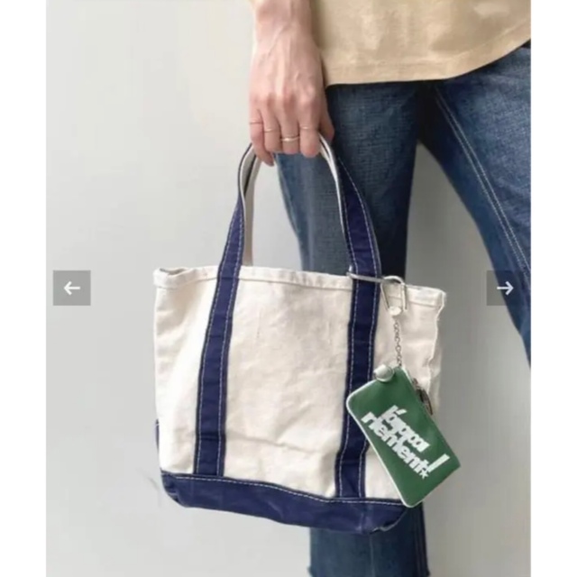 L'Appartement DEUXIEME CLASSE(アパルトモンドゥーズィエムクラス)の【L.L.BeanxREMI RELIEF】Canvas Small Tote レディースのバッグ(トートバッグ)の商品写真