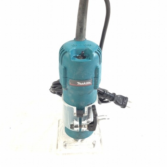 Makita ☆中古品☆makita マキタ 100V トリマ 3707F おまけビット付き トリマー ルーター 穴あけ 61737の通販 by  工具販売専門店Borderless(ラクマ店)｜マキタならラクマ