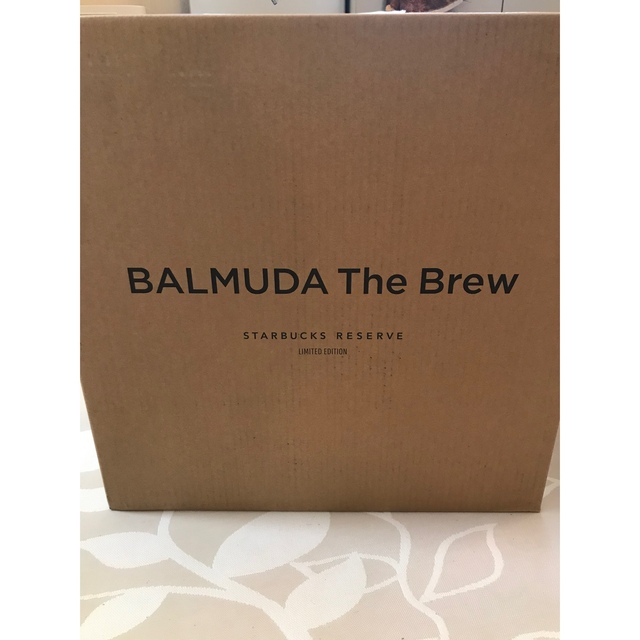 BALMUDA(バルミューダ)の新品未開封　The Brew STARBUCKS 限定品 スマホ/家電/カメラの調理家電(コーヒーメーカー)の商品写真