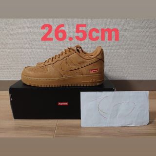 シュプリーム(Supreme)の26.5 Supreme Nike Air Force 1 Low Wheat(スニーカー)