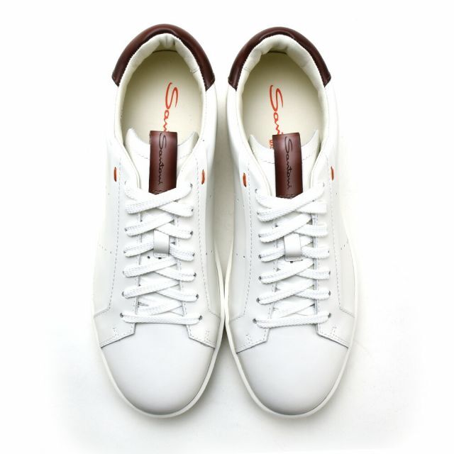 Santoni(サントーニ)の【WHITE】サントーニ スニーカー メンズの靴/シューズ(スニーカー)の商品写真