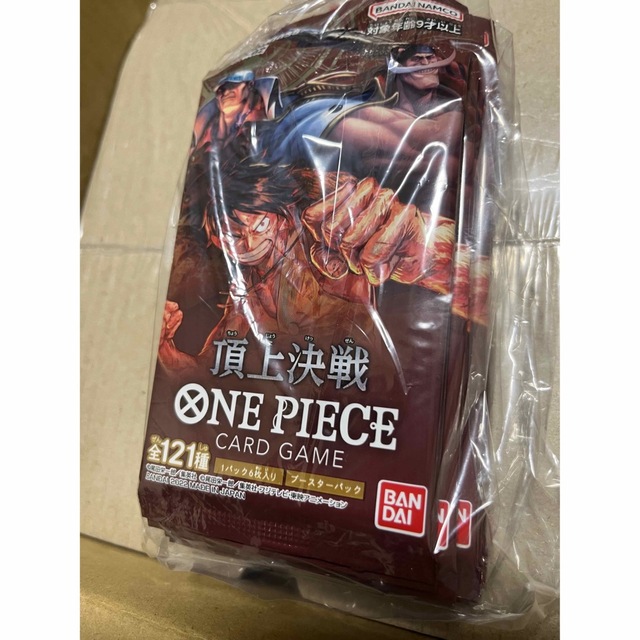 【10パックセット】ONE PIECEカードゲーム ブースターパック 頂上決戦