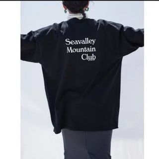 シー(SEA)のSEA Seavalley Mountain Club バックプリント TEE(Tシャツ(長袖/七分))