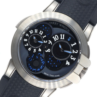 ハリーウィンストン(HARRY WINSTON)のハリーウィンストン HARRY WINSTON オーシャン プロジェクトZ4 デュアルタイム 世界限定300本 OCEATZ44ZZ002 ザリウム/ラバーベルト 自動巻き メンズ 腕時計(その他)