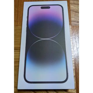 アイフォーン(iPhone)のiPhone 14 Pro  MAX  256GB  ディープパープル 新品(スマートフォン本体)