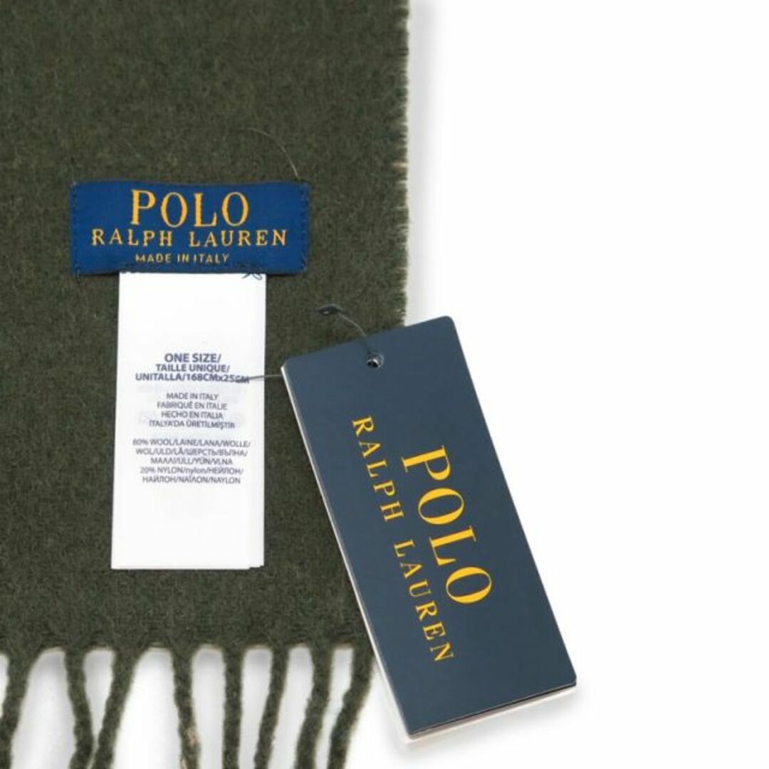 POLO RALPH LAUREN(ポロラルフローレン)のポロ ラルフ ローレン POLO RALPH LAUREN マフラー PC0743 303/ARMADILLO レディースのファッション小物(マフラー/ショール)の商品写真