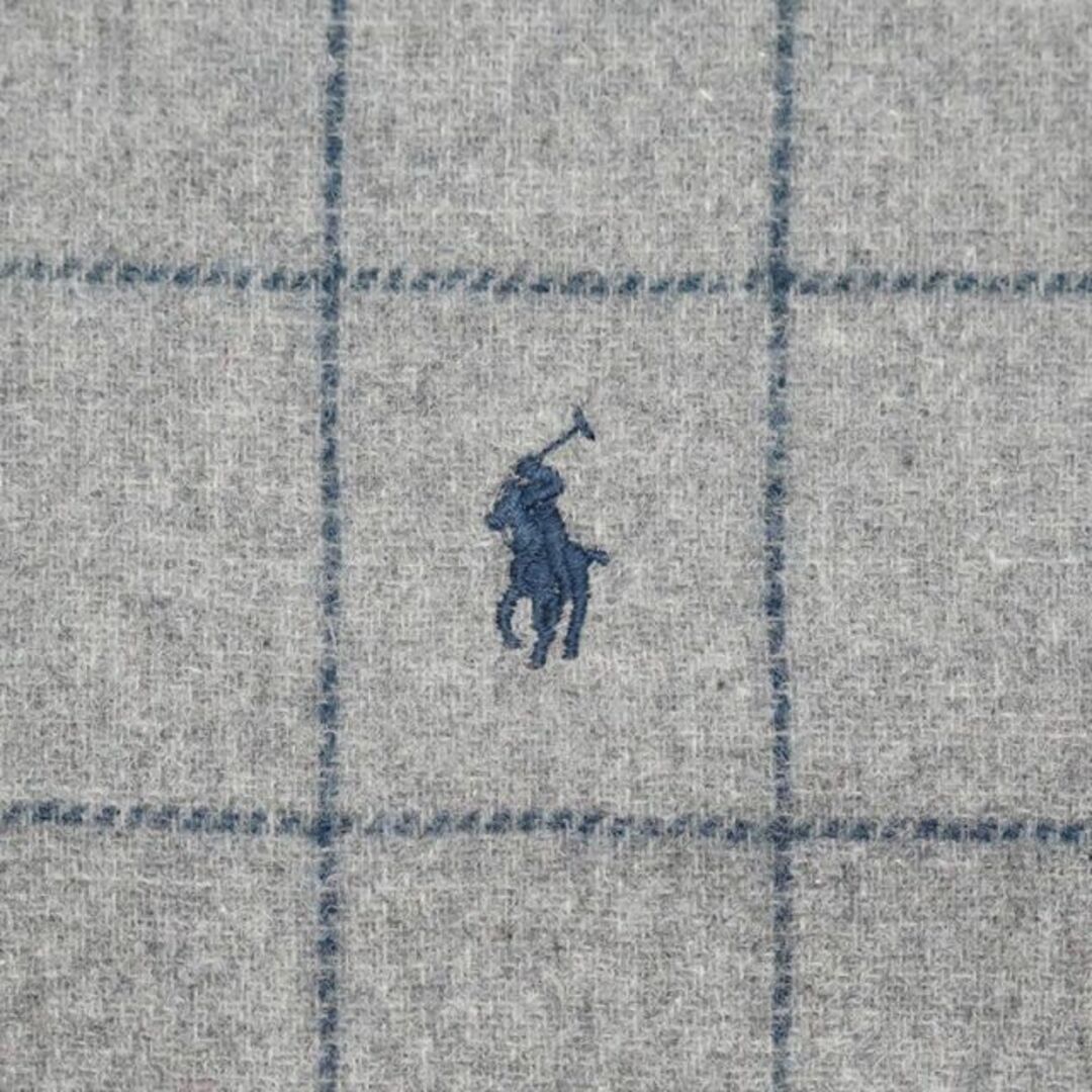 POLO RALPH LAUREN(ポロラルフローレン)のポロ ラルフ ローレン POLO RALPH LAUREN マフラー PC0743 021/CLASSIC GREY HTHR レディースのファッション小物(マフラー/ショール)の商品写真