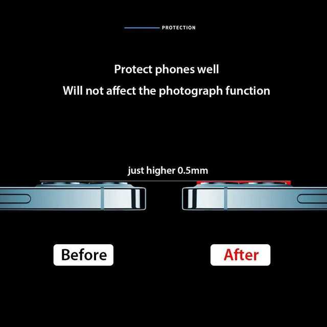 iPhone11 メタリック カメラカバー カバー カメラ スマホ/家電/カメラのスマホアクセサリー(保護フィルム)の商品写真