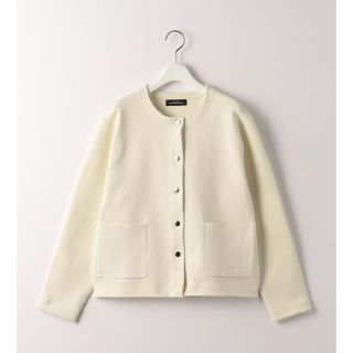 ユナイテッドアローズグリーンレーベルリラクシング(UNITED ARROWS green label relaxing)のフォルムノーカラーカーディガン(カーディガン)