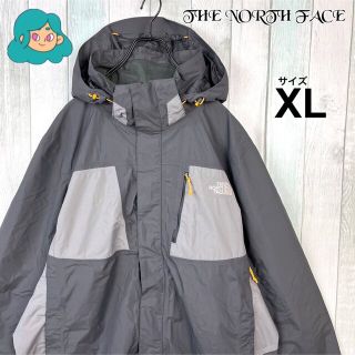 ザノースフェイス(THE NORTH FACE)のノースフェイス　ヴィンテージ　マウンテンジャケット　胸ロゴ　刺繍ロゴ　古着　XL(マウンテンパーカー)