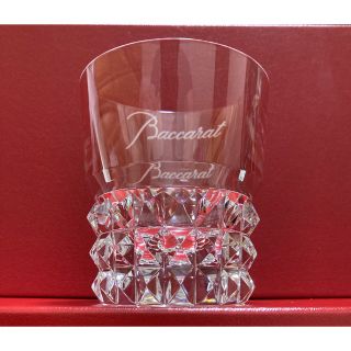 バカラ(Baccarat)の希少バカラクリスタル　ルクソール・ロックグラス　新品未使用品　箱付き(グラス/カップ)