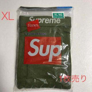 シュプリーム(Supreme)の専用　シュプリーム　Hanes ボクサーパンツ　オリーブ　XL 1枚(ボクサーパンツ)