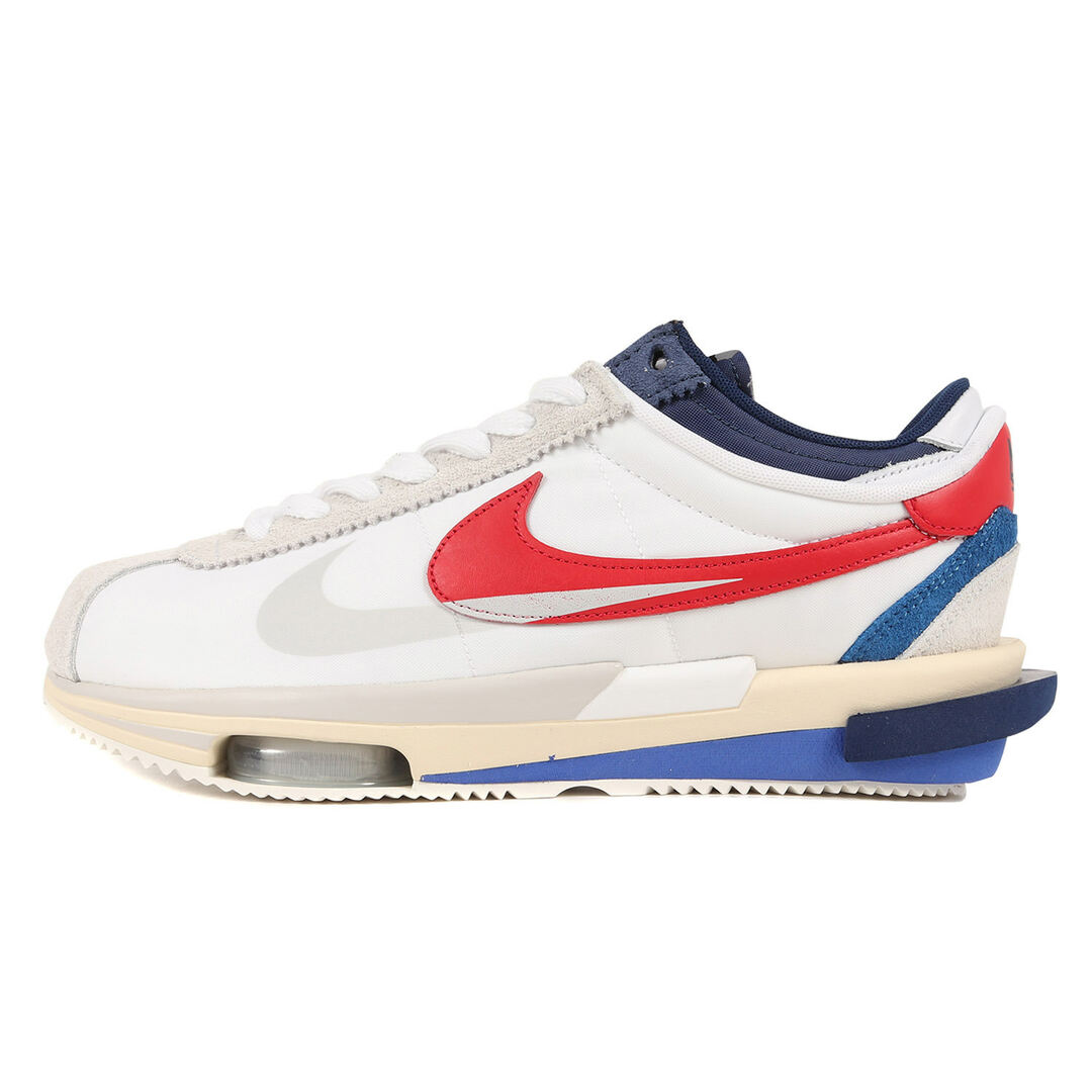 Sacai サカイ NIKE ZOOM CORTEZ SP White and University Red (DQ0581-100) 22AW ナイキ コルテッツ ホワイト ユニバーシティレッド サイズ：US10.5 28.5cm スニーカー コラボ【メンズ】