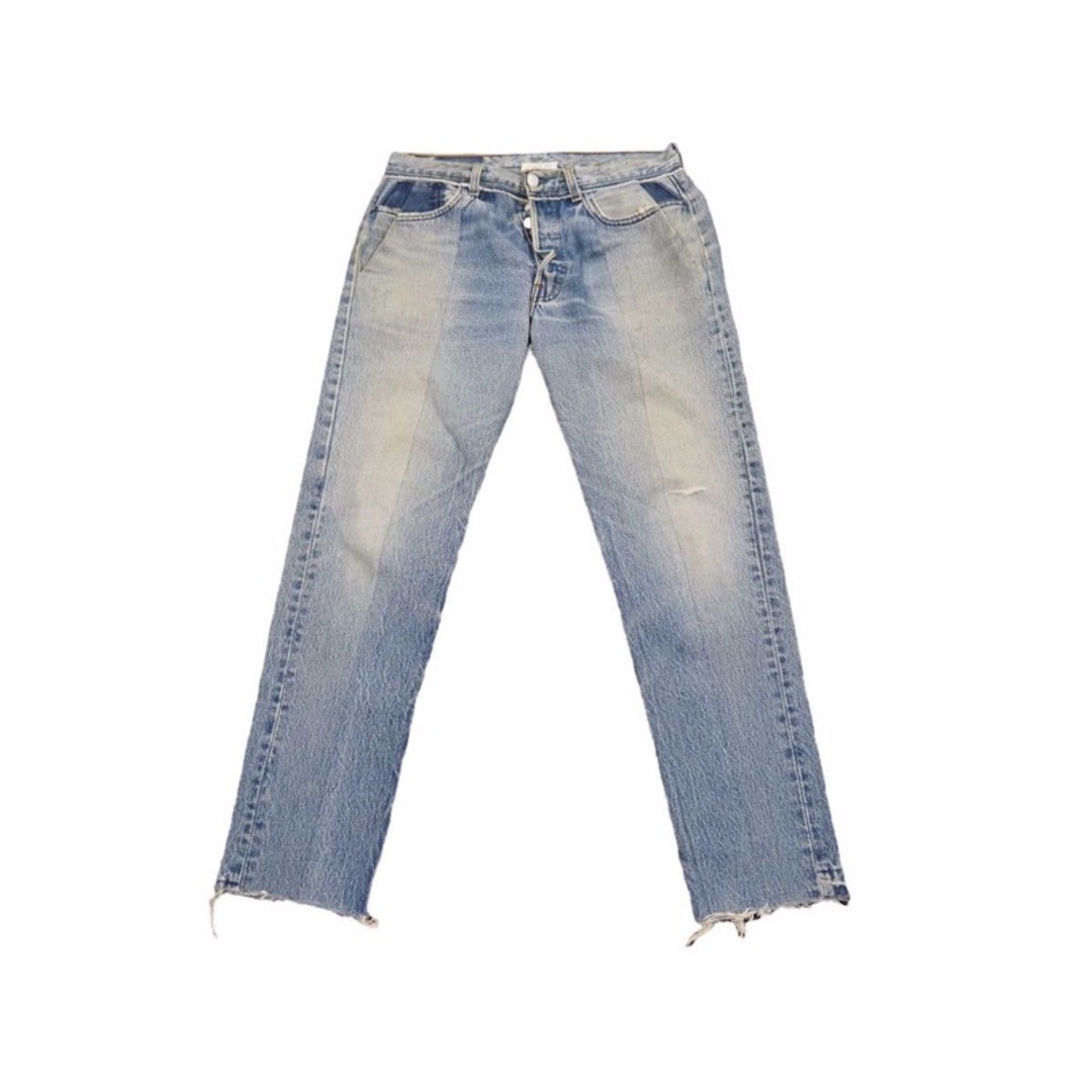 春早割 JEANS ARTISANALE レディメイド READYMADE - MADE LADY アーティザナル 26468 中古 メンズ インディゴ リメイク30 ジーンズ デニム 再構築 カジュアルパンツ - mgptt.ma