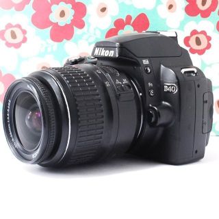 Nikon - ️小さい軽い簡単綺麗 Nikon D40 届いてすぐ使える ️初心者お勧め の通販｜ラクマ