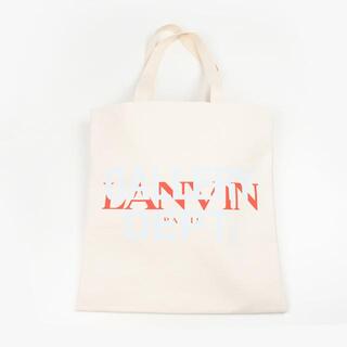 ランバン(LANVIN)のLANVIN X GALLERY DEPARTMENT ベージュキャンバストートバッグ 鞄 イタリア正規品 新品 LM-BGTOGD-GDP2-P22(トートバッグ)