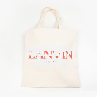 ランバン(LANVIN)のLANVIN X GALLERY DEPARTMENT ベージュキャンバストートバッグ 鞄 イタリア正規品 新品 LM-BGTOGD-GDP2-P22(トートバッグ)