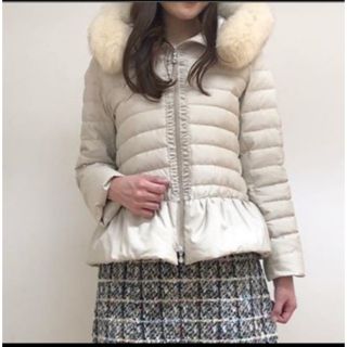 新品未使用☆マーリエパーエフデ フォックスファー付きダウン