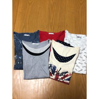 ハニーズ(HONEYS)のレディース長T【サイズS】4枚まとめ売り(Tシャツ(長袖/七分))