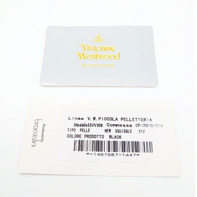Vivienne Westwood(ヴィヴィアンウエストウッド)の【新品未使用】ヴィヴィアン・ウエストウッド 長財布 ブラック レディースのファッション小物(財布)の商品写真