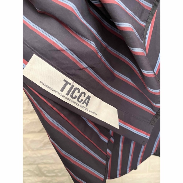 TICCA(ティッカ)のティッカ　スクエアビッグロングシャツ　シャツワンピース レディースのワンピース(ロングワンピース/マキシワンピース)の商品写真