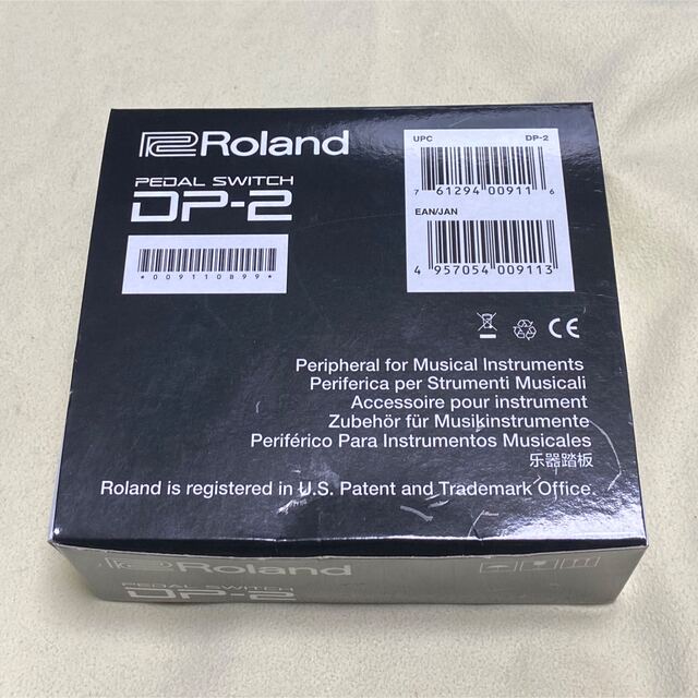 Roland(ローランド)の【未使用品】Roland ペダルスイッチ DP-2 楽器の鍵盤楽器(キーボード/シンセサイザー)の商品写真