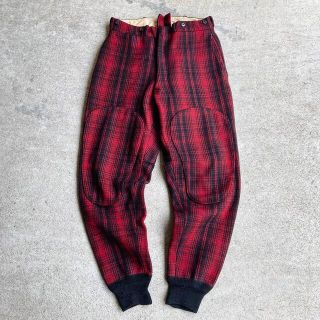 ウールリッチ(WOOLRICH)の◎1950's ウールリッチ チェックパンツ(ワークパンツ/カーゴパンツ)