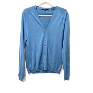 超新作】GUCCI グッチ M カーディガン ニット スカイブルー 水色