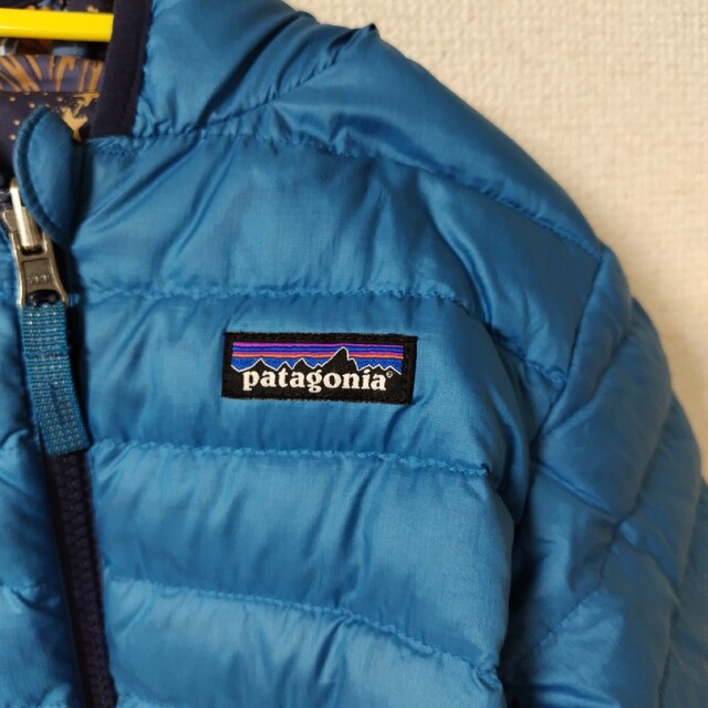 patagonia(パタゴニア)のパタゴニア　4T  110 ダウンジャケット キッズ/ベビー/マタニティのキッズ服男の子用(90cm~)(ジャケット/上着)の商品写真