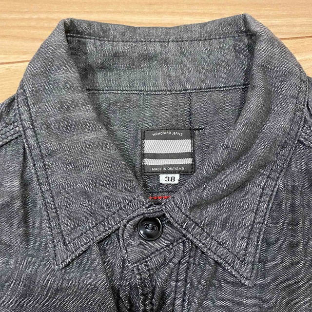 MOMOTARO JEANS(モモタロウジーンズ)の桃太郎ジーンズ　デニムシャツ メンズのトップス(シャツ)の商品写真