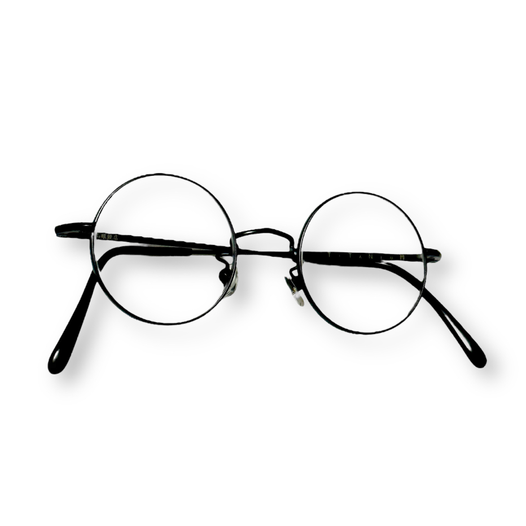 douzo現在出品中商品人気品！ 白山眼鏡 Titanium チタニウム D5 ブラック サングラス 黒