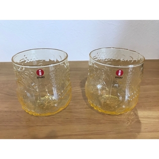 イッタラ(iittala)のイッタラ　フルッタ　レモン　2個セット(グラス/カップ)
