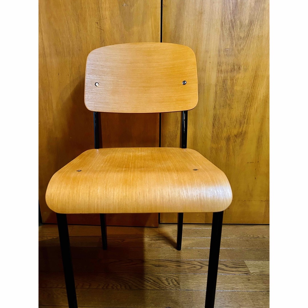 名作新品2脚セットJean Prouve STANDARD CHAIR 椅子復刻