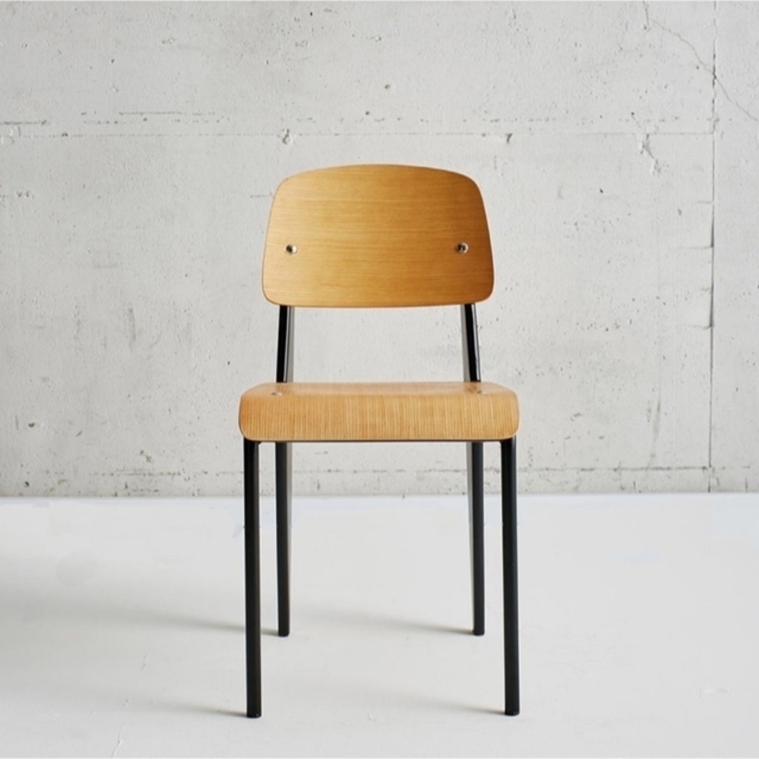 名作新品2脚セットJean Prouve STANDARD CHAIR 椅子復刻