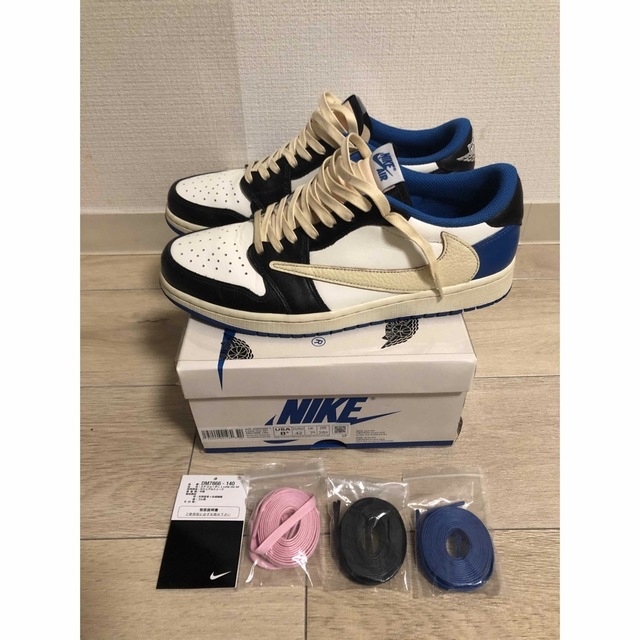 Travis Scott × Fragment Air Jordan 1 Low