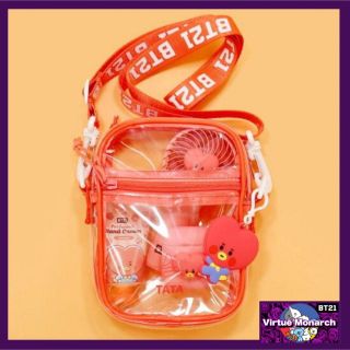 ビーティーイシビル(BT21)のBT21公式 PVCバッグ  クリアバッグ　TATA  BTS(ミュージシャン)