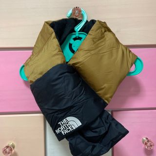 ザノースフェイス(THE NORTH FACE)のノースフェイス ヌプシ マフラー ブラウン 新品(マフラー)