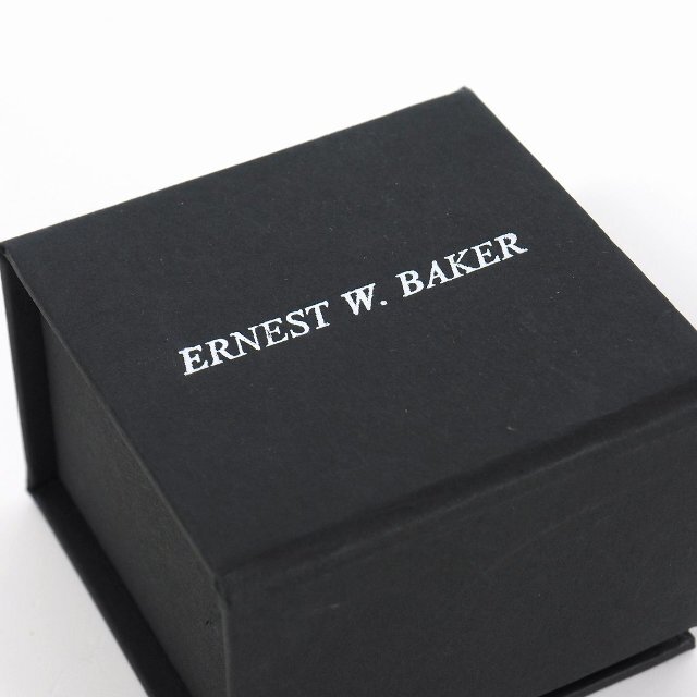 other(アザー)のERNEST W.BAKER ロゴ刻印 EWB シグネット リング シルバー メンズのアクセサリー(リング(指輪))の商品写真