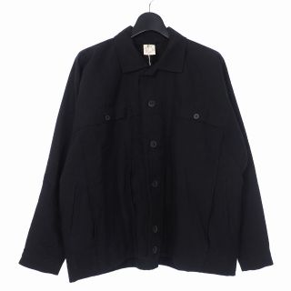 アザー(other)のヤンヤンヴァンエシュ 20AW ウール リネンツイル ジャケット ブルゾン XS(ブルゾン)