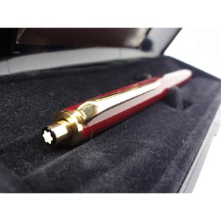 モンブラン(MONTBLANC)の未使用に近い！形が最高！稀少ボルドー逸品！★モンブラン★350メカニカルペンソル(ペン/マーカー)