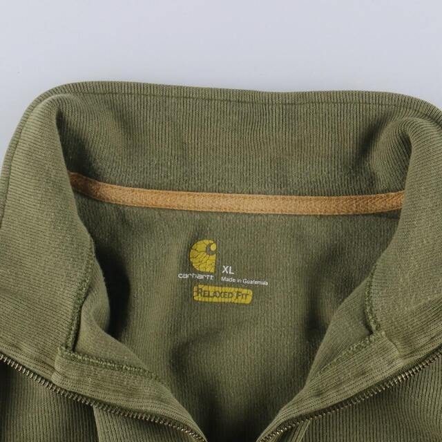 Carhartt ハーフジップスウェット XL