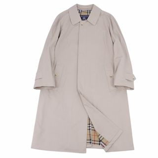 バーバリー(BURBERRY)の極美品 Vintage バーバリー Burberrys コート 英国製 ステンカラーコート バルマカーンコート アウター メンズ M相当 ベージュ(ステンカラーコート)