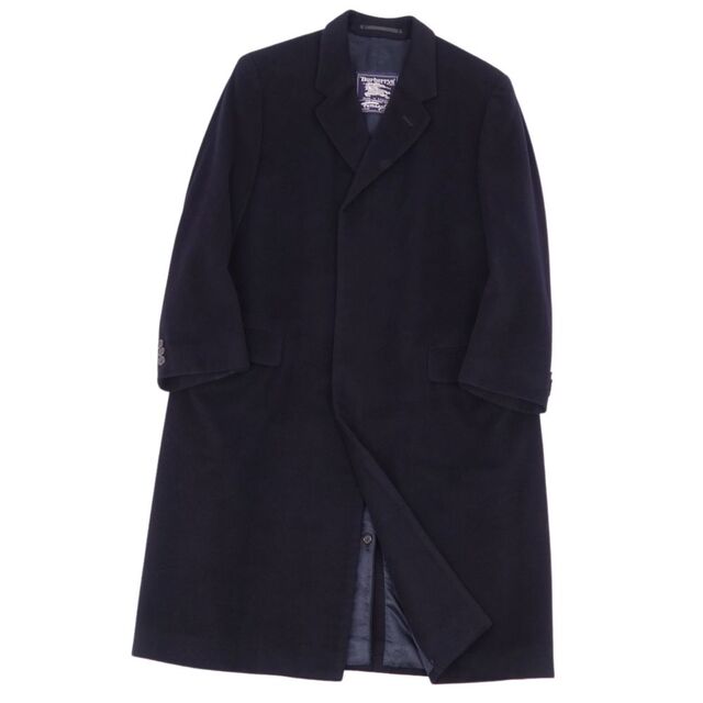美品 Vintage バーバリー Burberrys 英国製 チェスターコート カシミヤ100% メンズ 52 ダークネイビー | フリマアプリ ラクマ
