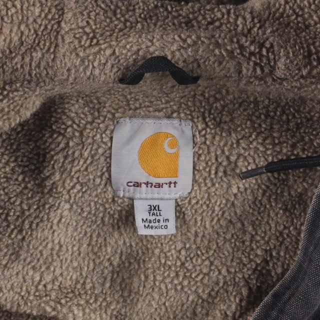 carhartt(カーハート)の古着 カーハート Carhartt デトロイトジャケット フード付き ダック地フルジップパーカー メンズXXXL /eaa277176 メンズのジャケット/アウター(その他)の商品写真