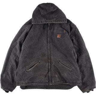 カーハート(carhartt)の古着 カーハート Carhartt デトロイトジャケット フード付き ダック地フルジップパーカー メンズXXXL /eaa277176(その他)