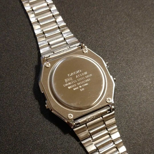 CASIO(カシオ)の【新品】カシオ チープカシオ デジタル 腕時計 黒 液晶反転 レトロ 調 メンズの時計(腕時計(デジタル))の商品写真