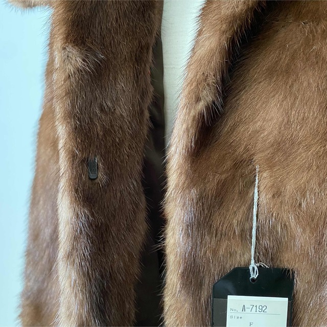 未使用☆定価98万 SAGA MINK サガミンク ミンクファーコート F - 毛皮