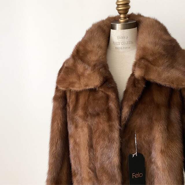 未使用☆定価98万 SAGA MINK サガミンク ミンクファーコート F - 毛皮